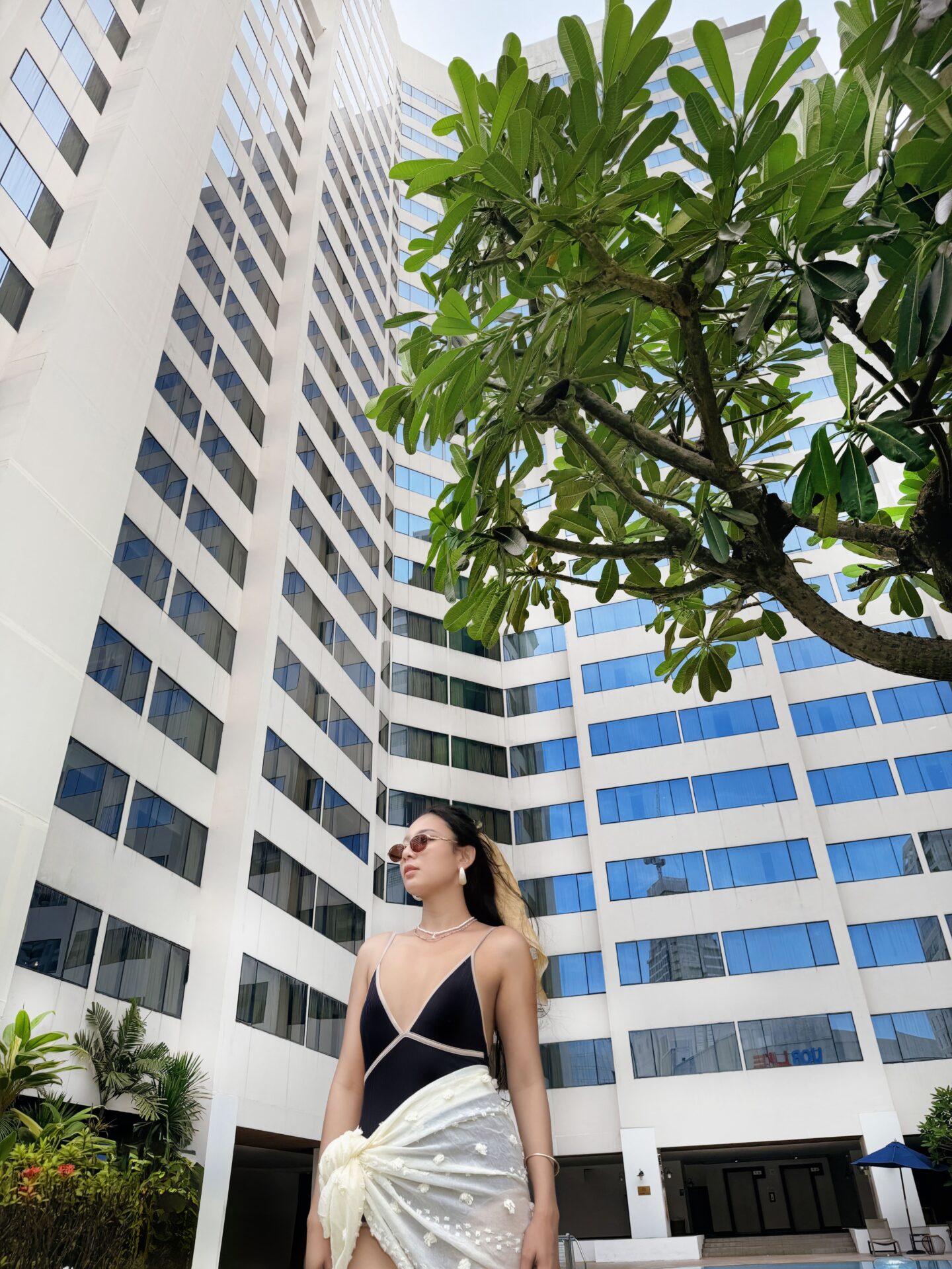 Exterior view of a building in a central Bangkok location