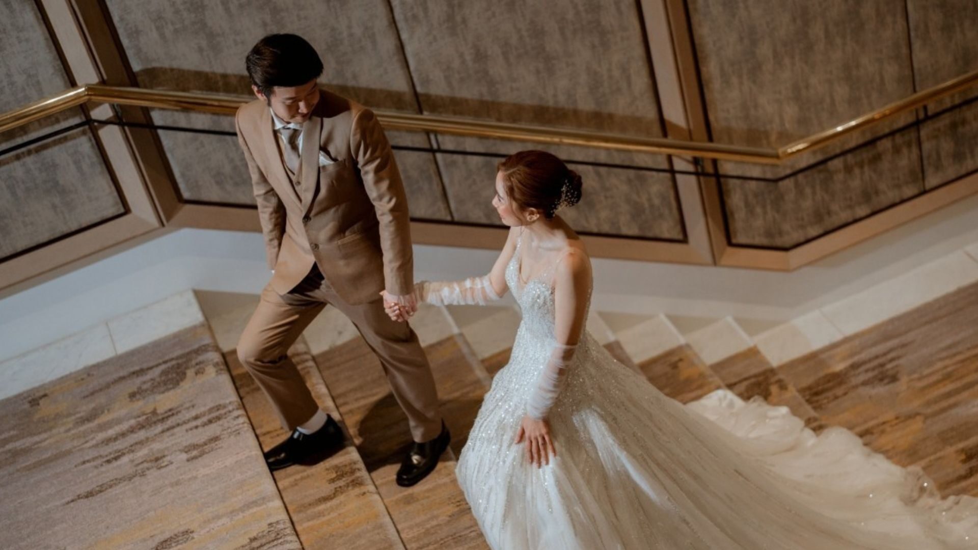 Wedding celebration in Bangkok city venue